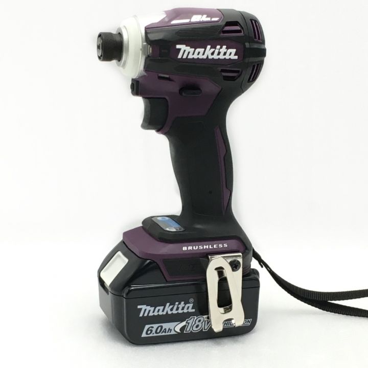 MAKITA マキタ インパクトドライバ オーセンティックパープル 18V-6.0Ah TD172DGXAP｜中古｜なんでもリサイクルビッグバン