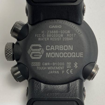  CASIO カシオ G-SHOCK グラビティマスター Bluetooth GWR-B1000-1AJF 電波ソーラー メンズ 腕時計 箱・取説有