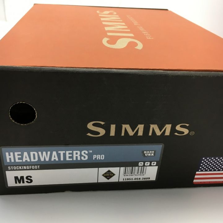 SIMMS シムス ヘッドウォーター プロ ストッキングフット ウエーダー US-MS 11851-054-3609｜中古｜なんでもリサイクルビッグバン