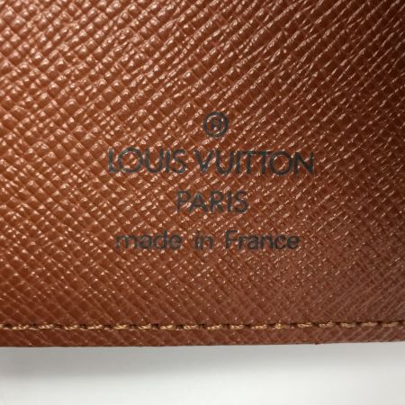  LOUIS VUITTON ルイヴィトン アジェンダPM 手帳カバー R20005 エベヌ システム手帳 スケール付