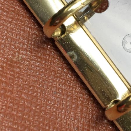  LOUIS VUITTON ルイヴィトン アジェンダPM 手帳カバー R20005 エベヌ システム手帳 スケール付