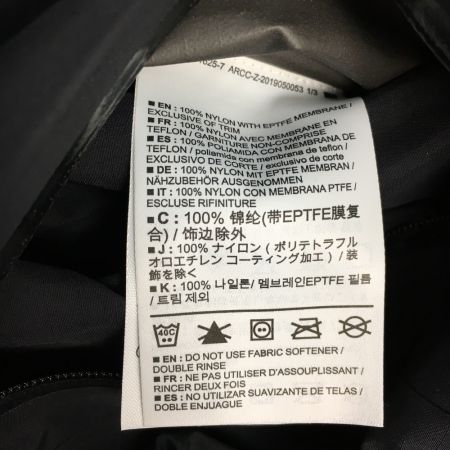  ARC'TERYX アークテリクス Zeta SL シェルジャケット SIZE M レディース タグ付き 21780 ブラック
