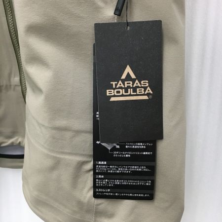  TARAS BOULBA タラスブルバ レイヤーストレッチシェルジャケット SIZE XL メンズ タグ付き TBM-S21-014-001 ベージュ
