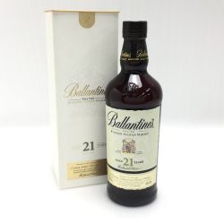 ☆☆ Ballantine's バランタイン 21年 ベリーオールド 700ml 40度 古酒 箱有 Nランク 未開栓