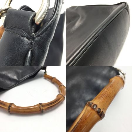 GUCCI グッチ バンブー ハンドバッグ 001・2013・1638 オリーブ レザー レディース｜中古｜なんでもリサイクルビッグバン