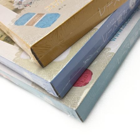   アシェット はじめてのレース編み 5冊セット