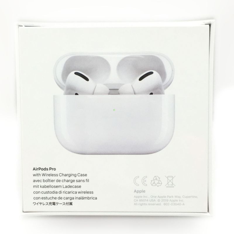 中古】 Apple アップル AirPods Pro ワイヤレスイヤホン 正規品 MWP22J