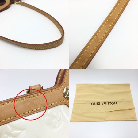  LOUIS VUITTON ルイヴィトン ヴェルニ ロクスバリー・ドライブ M91374 ペルル 2WAYバッグ 布袋有
