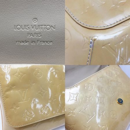  LOUIS VUITTON ルイヴィトン ヴェルニ トンプソンストリート M91008 ベージュ系 ショルダーバッグ 布袋有