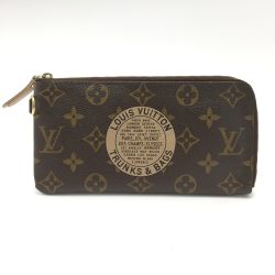 ☆☆ LOUIS VUITTON ルイヴィトン モノグラム T＆B ポルトフォイユ コンプリス M58024 ブラウン L字ファスナー 長財布 Cランク
