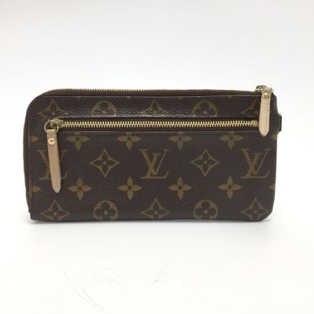  LOUIS VUITTON ルイヴィトン モノグラム T＆B ポルトフォイユ コンプリス M58024 ブラウン L字ファスナー 長財布