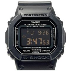  CASIO カシオ G-SHOCK リアルブラック スピード  DW-056BK-1VJF ブラック クォーツ  腕時計 メンズ Cランク