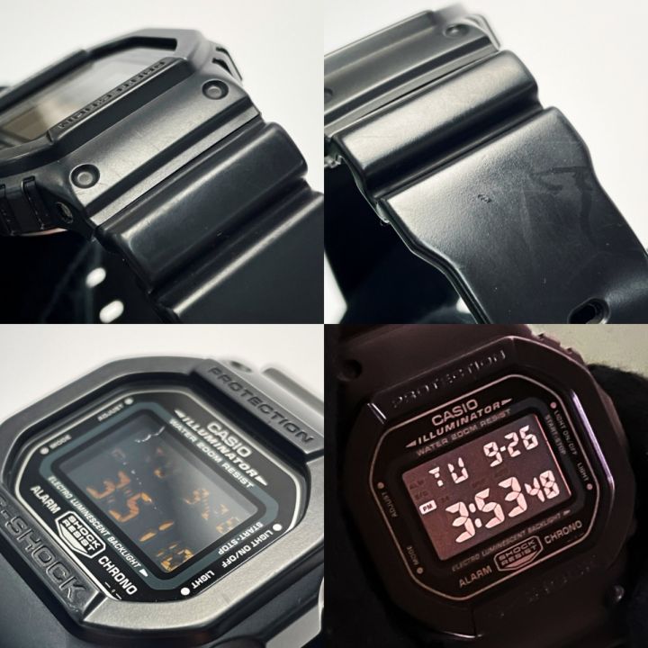 CASIO カシオ G-SHOCK リアルブラック スピード DW-056BK-1VJF ブラック クォーツ 腕時計  メンズ｜中古｜なんでもリサイクルビッグバン