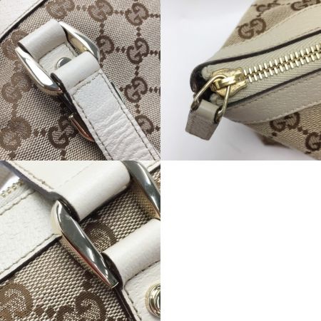  GUCCI グッチ GGキャンバス トートバッグ 141470 ベージュ/アイボリー アビーライン ショルダーバッグ