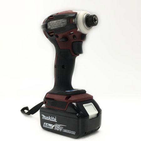  MAKITA マキタ 充電式インパクトドライバ オーセンティックレッド 18V 6Ah TD172DGXAR