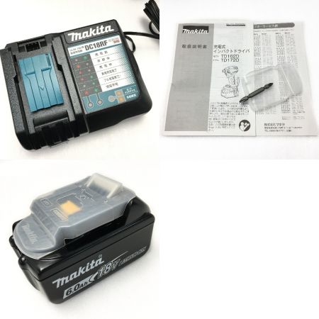  MAKITA マキタ 充電式インパクトドライバ オーセンティックレッド 18V 6Ah TD172DGXAR