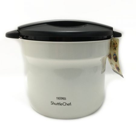 THERMOS サーモス シャトルシェフ 保温調理器 ホワイト KBF-4500  オレンジ