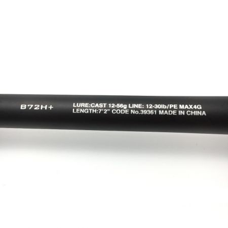  SHIMANO シマノ HARD ROCKER ハードロッカー BB B72H+ ルアーロッド 39361