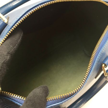 LOUIS VUITTON ルイヴィトン エピ スピーディ25 ハンドバッグ M43015 ブルー