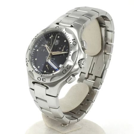  TAG HEUER タグホイヤー キリウム クロノグラフ CL1110 ブラック クォーツ メンズ 腕時計