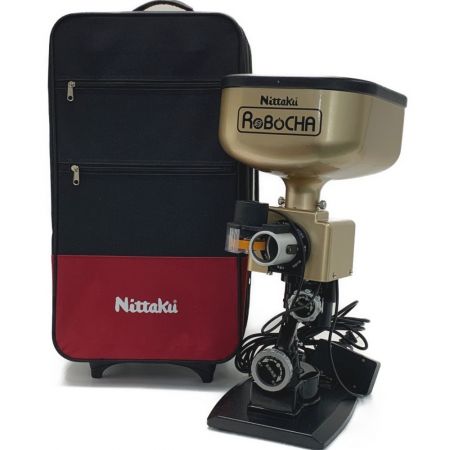 【中古】 Nittaku ニッタク 《 卓球マシン ロボッチャ 》ケース付き