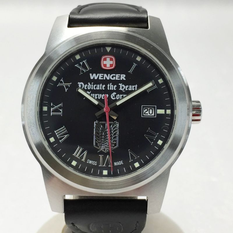 中古】 WENGER 進撃の巨人コラボ 調査兵団モデル 限定生産 7280X 