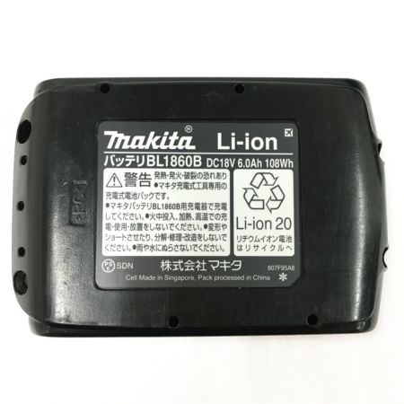  MAKITA マキタ バッテリ 18V6Ah 2個　純正充電器 DC18RF