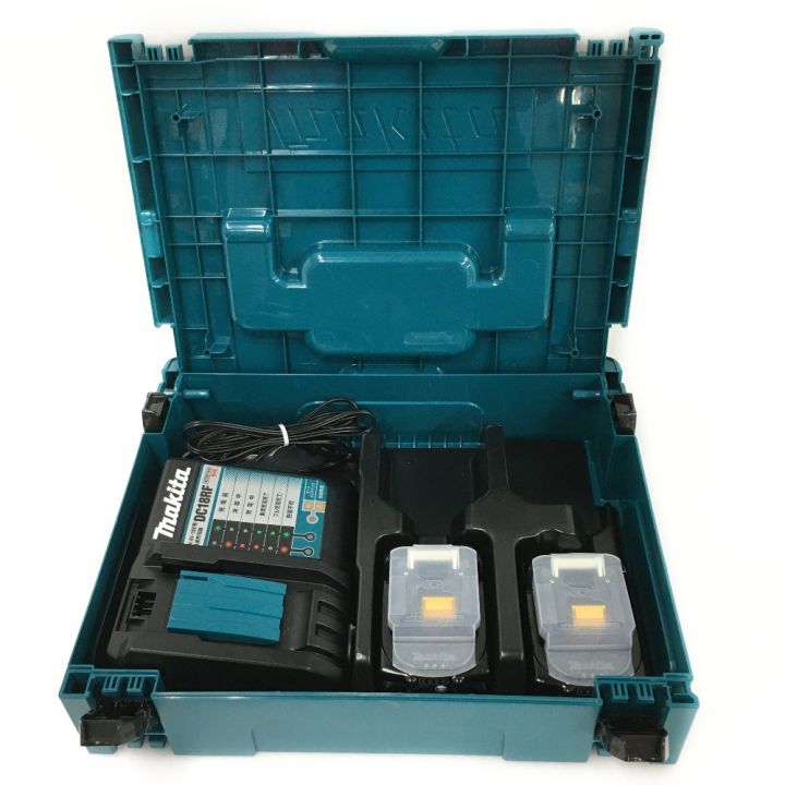 MAKITA マキタ バッテリ 18V6Ah 2個 純正充電器 DC18RF｜中古  