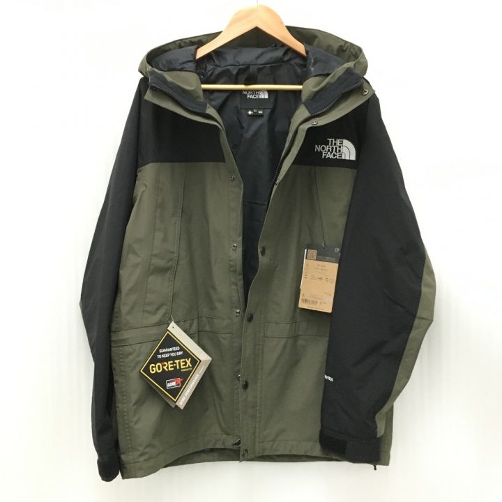 THE NORTH FACE ザノースフェイス マウンテンライトジャケット SIZE L メンズ タグ付き NP11834  カーキ×ブラック｜中古｜なんでもリサイクルビッグバン