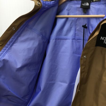  THE NORTH FACE ザノースフェイス マウンテンレインテックスジャケット SIZE L レディース NPW12135 ベージュ×ブラック