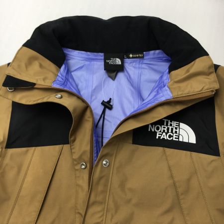  THE NORTH FACE ザノースフェイス マウンテンレインテックスジャケット SIZE L レディース NPW12135 ベージュ×ブラック