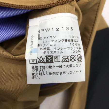  THE NORTH FACE ザノースフェイス マウンテンレインテックスジャケット SIZE L レディース NPW12135 ベージュ×ブラック