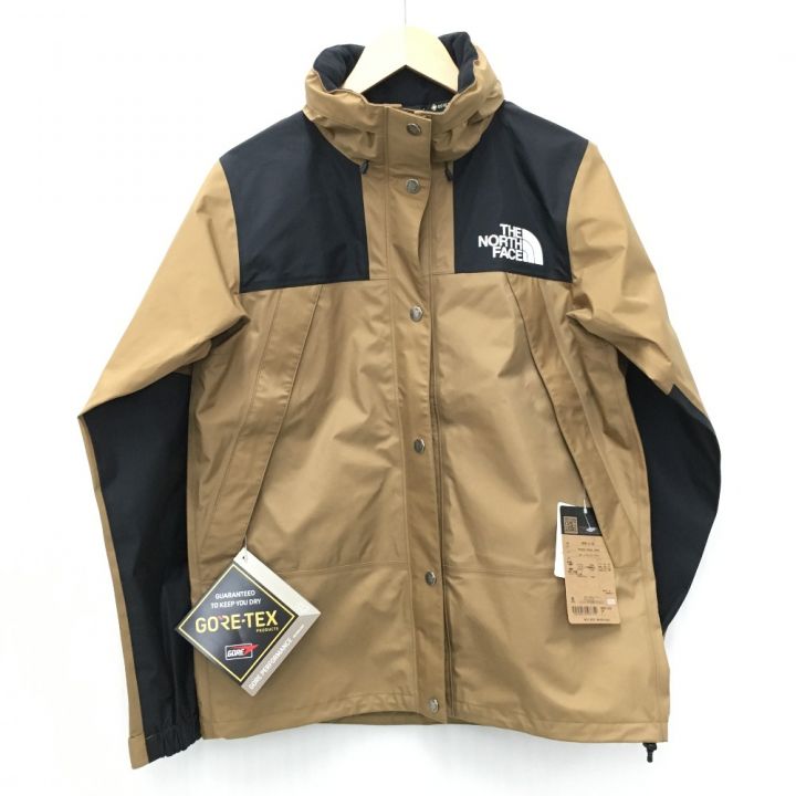 THE NORTH FACE ザノースフェイス マウンテンレインテックスジャケット SIZE L レディース NPW12135  ベージュ×ブラック｜中古｜なんでもリサイクルビッグバン