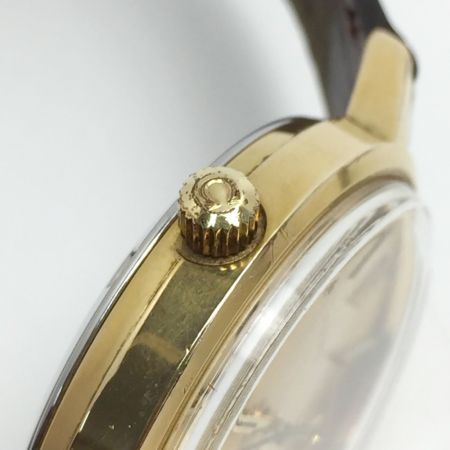  OMEGA オメガ ジュネーブ デイト Ref:166.0163 ゴールド 自動巻き メンズ 腕時計 Geneve