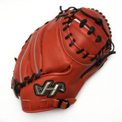 ☆☆ ハタケヤマ 《 軟式 キャッチャーミット シェラムーブ 》レッド×ブラック / PRO-M08 Bランク