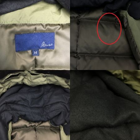  AVIREX アビレックス CUSTOM M-65 DOWN PARKA コート SIZE M メンズ 6272064 オリーブ