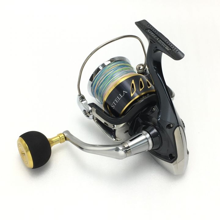 SHIMANO シマノ 13 ステラ SW18000HG 箱付き カスタムハンドル スピニングリール 03072｜中古｜なんでもリサイクルビッグバン