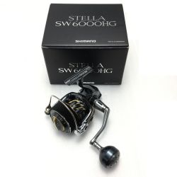 ☆☆ SHIMANO シマノ 13 ステラ SW6000HG スピニングリール 箱付き 03066 Bランク