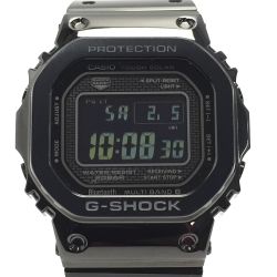☆☆ CASIO カシオ G-SHOCK スマートフォンリンク フルメタル GMW-B5000GD-1JF ブラック 電波ソーラー 腕時計 箱有 Aランク