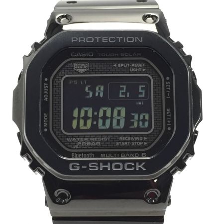  CASIO カシオ G-SHOCK スマートフォンリンク フルメタル GMW-B5000GD-1JF ブラック 電波ソーラー 腕時計 箱有