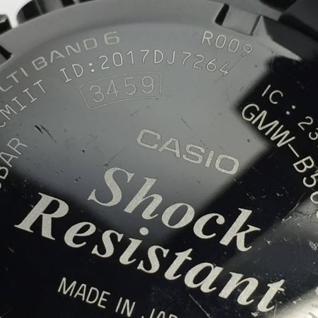  CASIO カシオ G-SHOCK スマートフォンリンク フルメタル GMW-B5000GD-1JF ブラック 電波ソーラー 腕時計 箱有