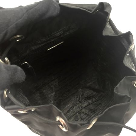  PRADA プラダ ナイロン リュックサック B6677F ブラック バックパック 布袋・ギャランティカード有