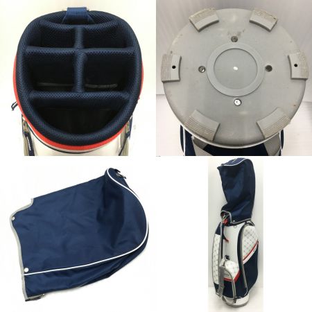  Bridgestone ブリヂストン ツアーステージ キャディバッグ 8型 TCH88CL ネイビー×ホワイト