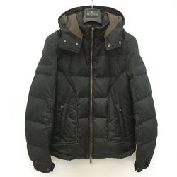 ☆☆ ETRO エトロ ダウンジャケット SIZE S イタリア製 メンズ 142-1S101-0034 ブラック Bランク