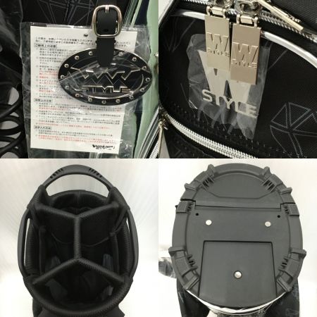  WINWIN ヤンチャスカル スパンコールST 2020年製 9.0型 キャディーバッグ CB-649 ブラック
