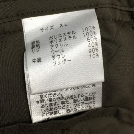  POLE WARDS ポールワーズ ダウンジャケット SIZE XL メンズ タグ付き 32430 カーキ