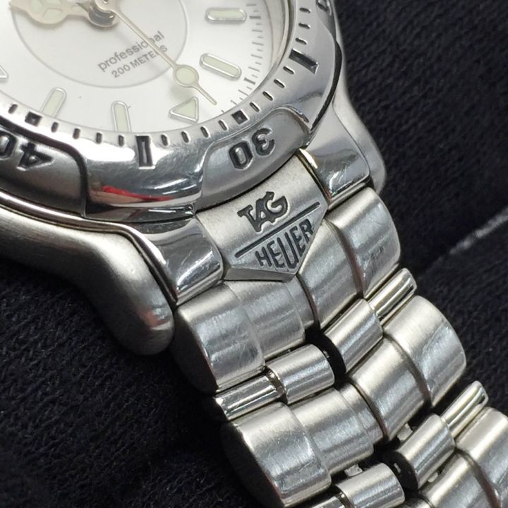 TAG HEUER タグホイヤー プロフェッショナル 6000シリーズ WH1313-K1 シルバー デイト クォーツ レディース  腕時計｜中古｜なんでもリサイクルビッグバン