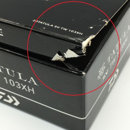  DAIWA ダイワ 20 タトゥーラ SV TW 103XH ベイトリール 箱付き 00630091
