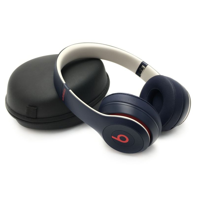 中古】 beats 《 Beats Solo3 ワイヤレスヘッドホン 》クラブネイビー