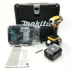 ☆☆ MAKITA マキタ 充電式インパクトドライバ イエロー 18V 6Ah TD172DGX Sランク